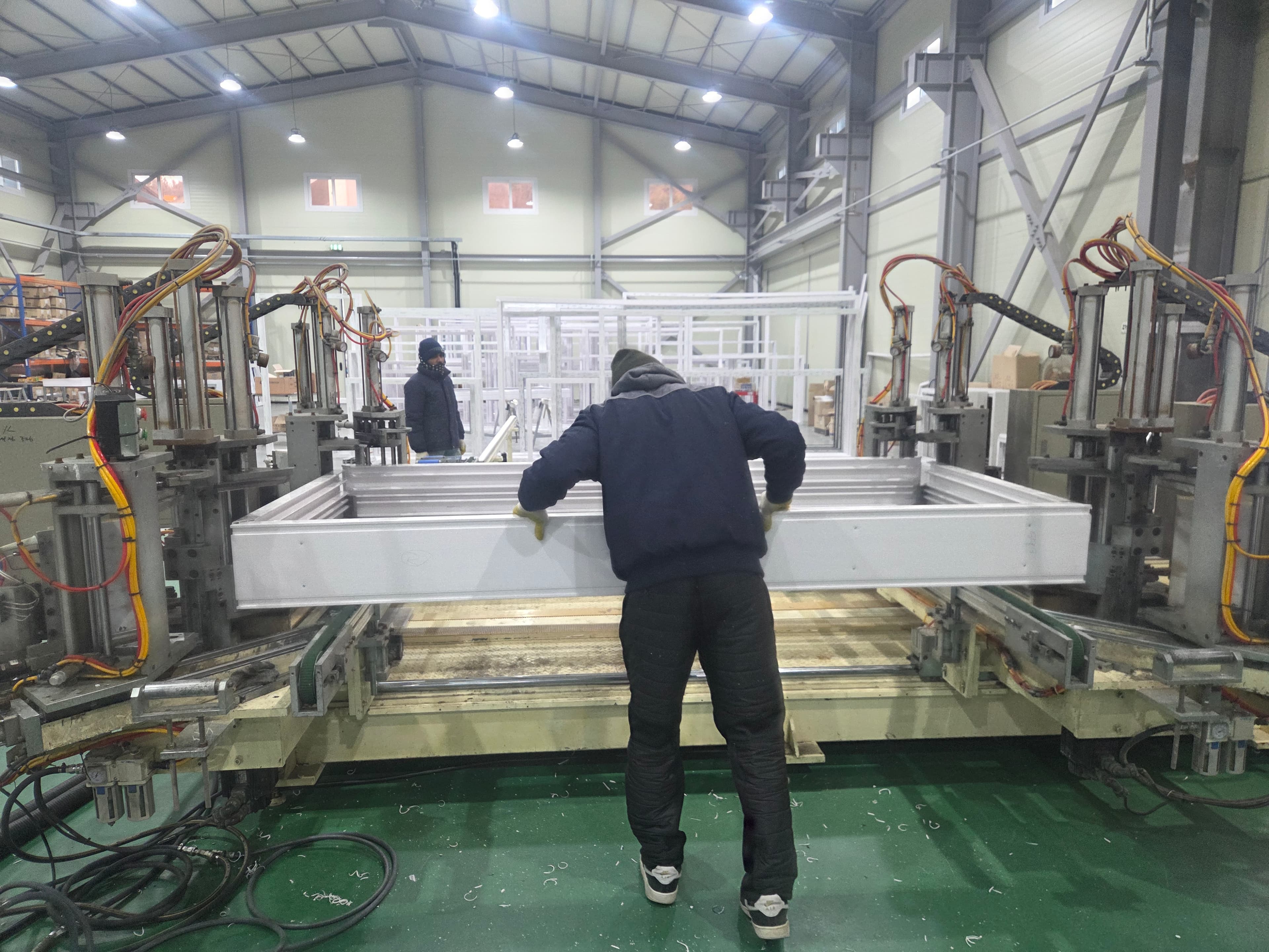 창호 프레임 조립